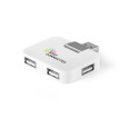 JANNES. HUB se 4 USB-A porty z ABS