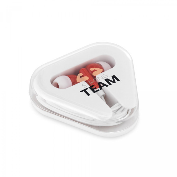 FARADAY. Sluchátka s 1.25 m ABS kabelem