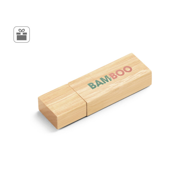VENTER 8GB. USB klíčenka s 8 GB v bambusu