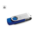 CLAUDIUS 4GB. 4 GB USB flash disk s kovovým klipem