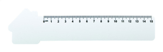 Couler 15 15 cm pravítko, srdce