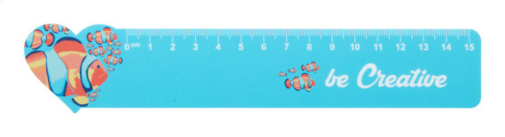 Couler 15 15 cm pravítko, srdce