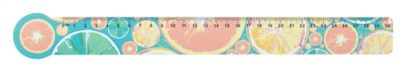 Couler 30 30 cm pravítko, srdce