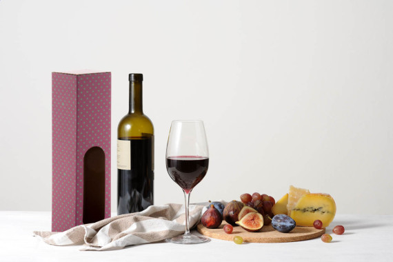 CreaBox Wine A krabice na láhev vína
