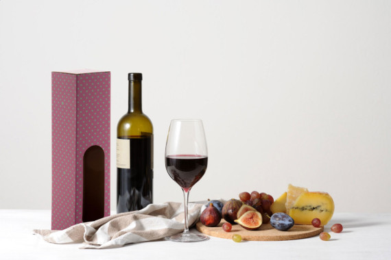 CreaBox Wine A krabice na láhev vína