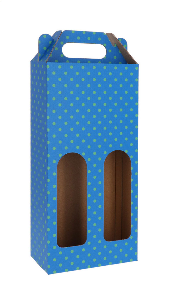 CreaBox Wine D krabice na 2 láhve vína